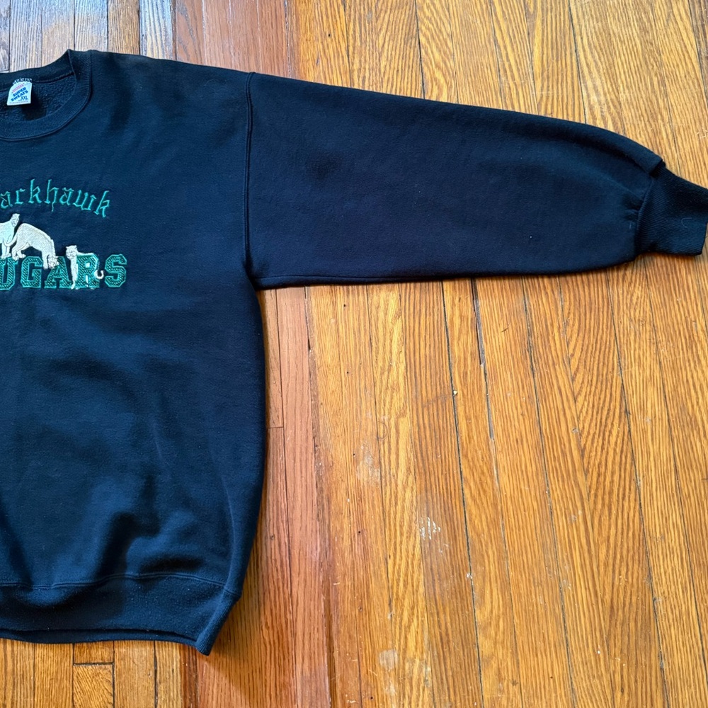80’s Blackhawk Cougars Vintage Crewneck Sweater - Picture 4 of 7